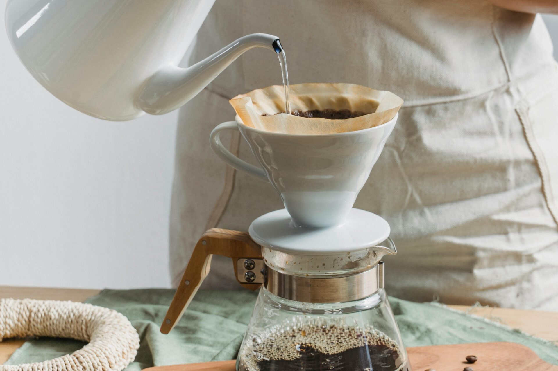 pour over coffee